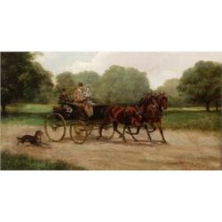 ALFRED CHARLES HAVELL England 1855-1928 Horse, ALFRED CHARLES HAVELL England 1855-1928 Horse an...