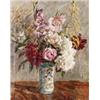 GAD FREDERICK CLEMENT Denmark, GAD FREDERICK CLEMENT Denmark 1867-1933 Blomsterstilleben Signed...
