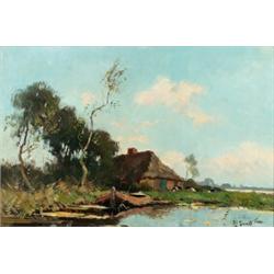 ADRIANUS J. ZWART the Netherlands, ADRIANUS J. ZWART the Netherlands 1903-1981 Boerderij met ko...