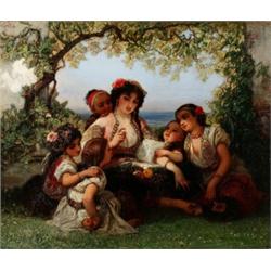 UNKNOWN ARTIST France 19th, UNKNOWN ARTIST France 19th century Sagostunden Bears signature. Oil...