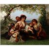 UNKNOWN ARTIST France 19th, UNKNOWN ARTIST France 19th century Sagostunden Bears signature. Oil...