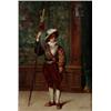 Image 1 : CARL SEILER Germany 1846 -1921 Trubadur Signed, CARL SEILER Germany 1846 -1921 Trubadur Signed...