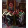 Image 1 : KRISTIAN ZARTMAN Denmark 1843-1917 Interiör med, KRISTIAN ZARTMAN Denmark 1843-1917 Interiör me...