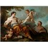 Image 1 : CHARLES JOSEPH NATOIRE France 1700-1777 La muse, CHARLES JOSEPH NATOIRE France 1700-1777 La mus...