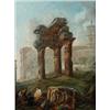 Image 1 : HUBERT ROBERT 1733-1808, around 1760, attributed, HUBERT ROBERT 1733-1808, around 1760, attribu...