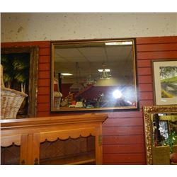 WOOD FRAMED MIRROR