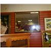 Image 1 : WOOD FRAMED MIRROR