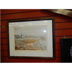 FRAMED PRINT - NUMBERED AND SIGNED