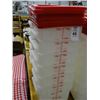 Image 1 : 12 - 8 Qt. Lidded Portion Bins - 12 Times the Money