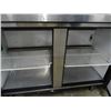 Image 3 : True Refrigerated S/S Worktop 2 Door - Tested at 23 deg. - Needs Thermostat