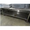 Image 1 : 6' S/S Bullnose Table