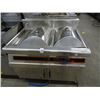 Image 1 : Commercial 2 Comp Gas Fryer