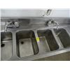 Image 2 : S/S 4 Comp Bar Sink