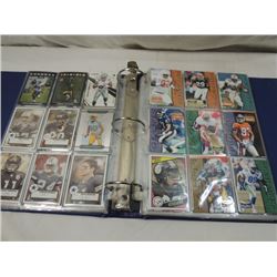 MISC FOOTBALL CARDS BINDER NEW & OLD