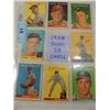 Image 1 : 8 BASEBALL CARDS 1958 TOPPS AS SHOWN