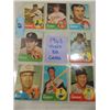 Image 1 : 8 BASEBALL CARDS 1963 TOPPS AS SHOWN