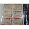 Image 2 : 6 BASEBALL CARDS TOPPS STARS ROOKIES AS SHOWN