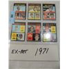 Image 1 : 6 BASEBALL TOPPS CARDS 1971 ALL EX-MT