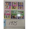 Image 1 : 6 BASEBALL CARDS TOPPS 1975 GREAT CONDITION!!