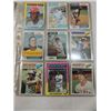 Image 5 : 36 BASEBALL CARDS TOPPS OLD CARDS 1974 1975 1976