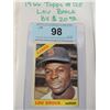 Image 1 : 1966 TOPPS BASEBALL CARD LOU BROCK #125