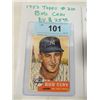 Image 2 : 3 TOPPS BASEBALL CARDS 1953 1960 1966