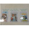 Image 1 : 3 TOPPS BASEBALL CARDS 1966 1967 1969