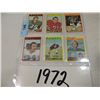 Image 1 : 6 CARD LOT FOOTBALL SPORTS TOPPS 1972