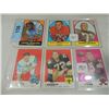 Image 1 : 6 SPORTS FOOTBALL CARDS 1967 1969 GREAT LOT!!