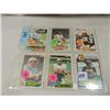 Image 1 : 6 SPORTS FOOTBALL CARDS ROOKIES BRADSHAW PAYTON