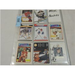 HUGE 80 CARD HOCKEY SPORT LOT MIXED MAKERS YEARS