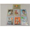 Image 1 : 7 CARD LOT BASEBALL CARDS TOPPS 1958 1967 1968