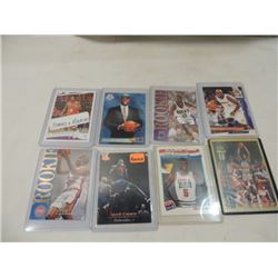 LOT 8 MISC BASKETBALL CARDS MIXED MAKERS YEARS