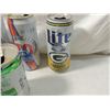 Image 2 : BOX LOT 11 SPORTS RELATED BEER CANS AS SHOWN