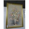 Image 1 : Floral Oil On Canvas Signed P. Kaeling