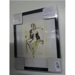 "Meine Traume I" Framed Art by Alfred Gockel