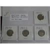 Image 2 : 1914-S - 1916-S - 1917-D- 1917-S - 1918-S - 1919-S  Restored Buffalo Nickels