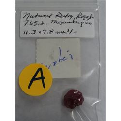 Natural Ruby 7.65 Ct. Loose Stone