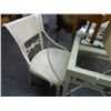 Image 2 : Metal Base Glass Top Dinette w/4 Chairs