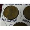 Image 2 : Pack of 3 Lincoln Wheat Cent Errors