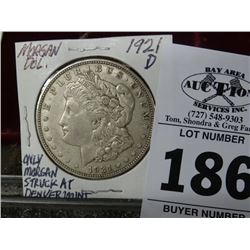 1921-D Morgan Dollar
