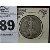 Image 1 : 1945 Walking Liberty Half Dollar