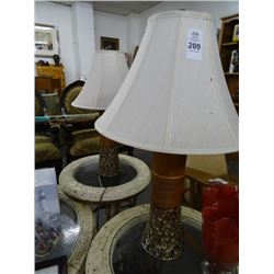 Wood Accent Lamps (Pair)