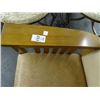 Image 3 : Oak Leather Padded Rocker