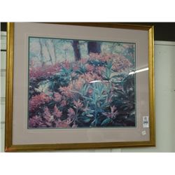 Framed Floral Print