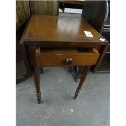 Mahogany Drop Leaf Side Table