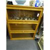 Image 1 : Light Oak 3-Level Lawyer's Cabinet