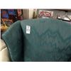 Image 2 : Teal Wingback Chair