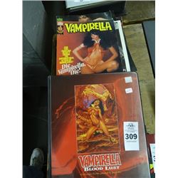 Stack of Vampirella Books