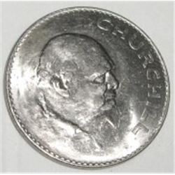 1965 *WINSTON CHURCHILL* GREAT BRITAIN COIN!! COIN CAME OUT OF SAFE!!